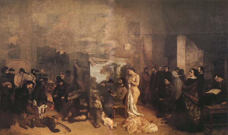 Studio, Gustave Courbet